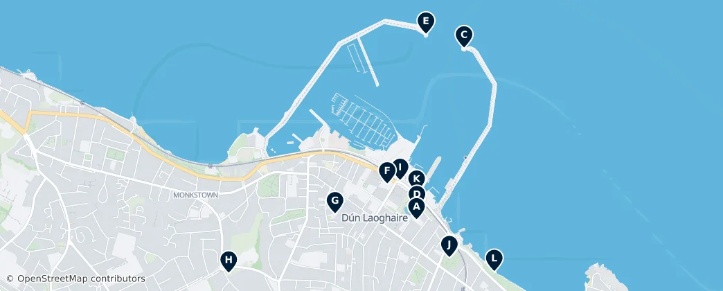 Dún Laoghaire Essentials — Mappa