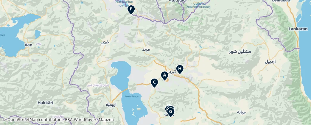 Cultural & Academic Hubs – Mapa