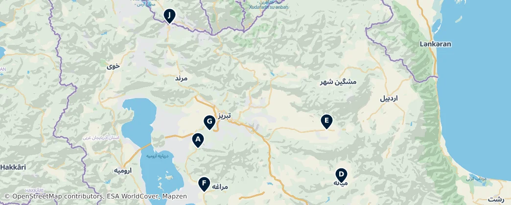 Must-see Markets – Mapa