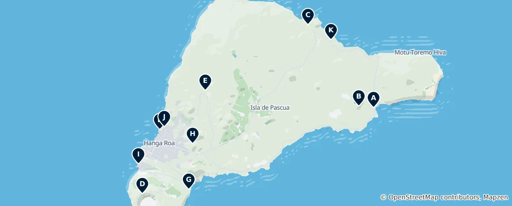 Mapa De Easter Island Essentials