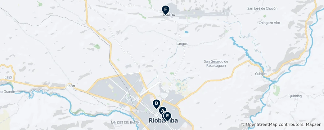 Map of Historic Churches