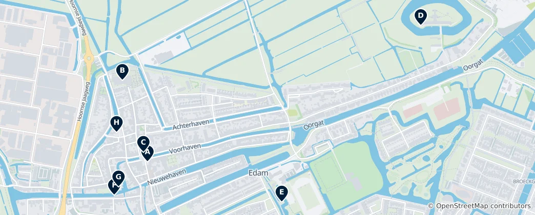 Mappa di Edam Essentials
