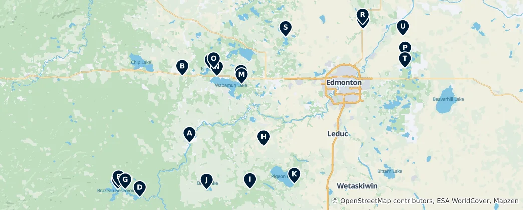 Mapa Campsite & Caravan Havens