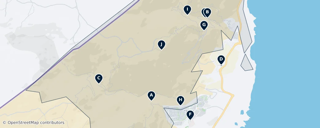 Ein Gedi Nature Reserve Essentials — Mapa