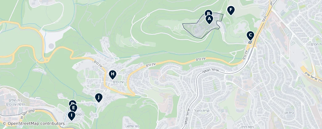Ein Kerem Essentials — 지도