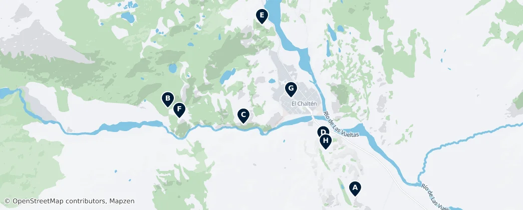 Viewpoints & Hiking — Mapa