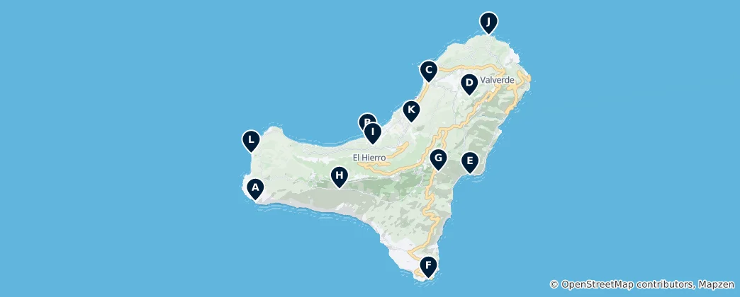 Mapa El Hierro Essentials