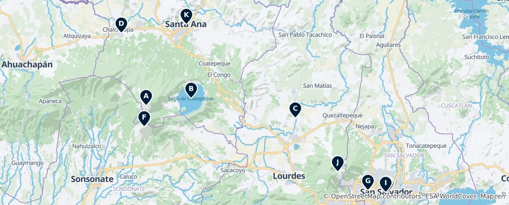 Mapa De El Salvador Essentials