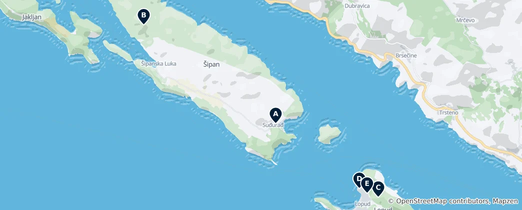 Mapa Historic Fortifications