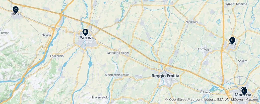 Mapa de Historic Theatres & Cinemas