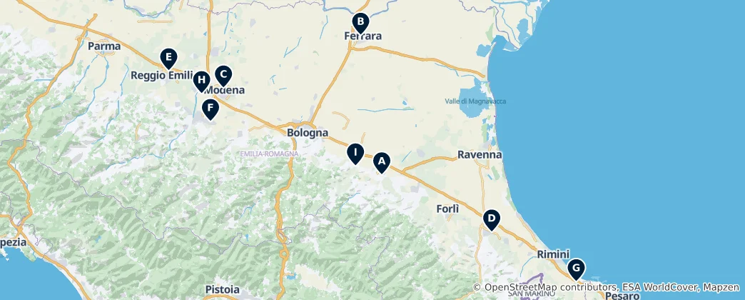 Mappa di Top Sports & Motorsport