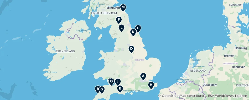 Mappa di Castles and Forts