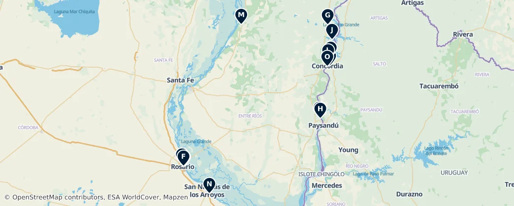 Map of Leisure and Entertainment Hubs