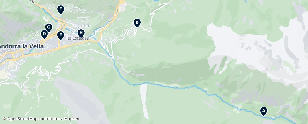 Map of Andorra's Cultural Treasures