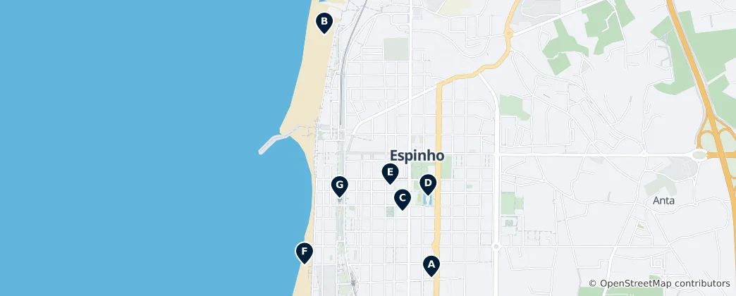 Mapa Espinho Essentials