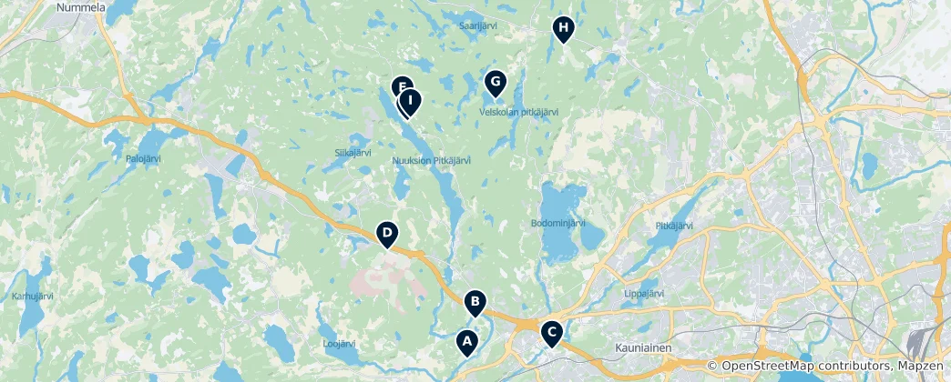 Mapa Sports & Recreation