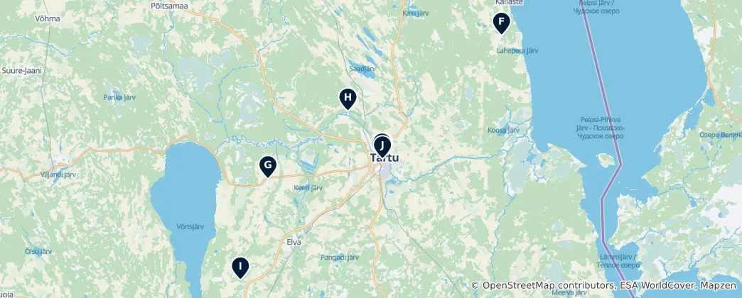 Mapa Historical Sites & Monuments