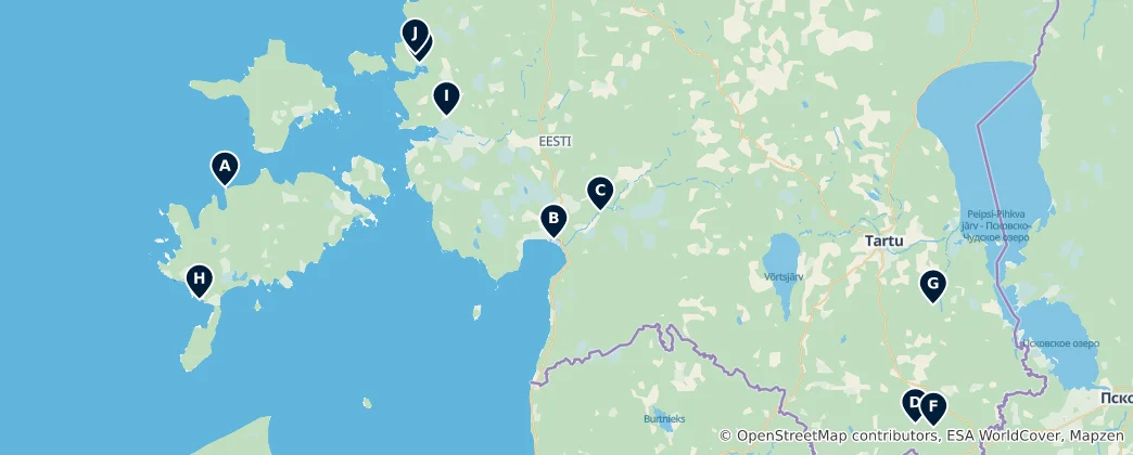Mappa di Viewpoints and Towers