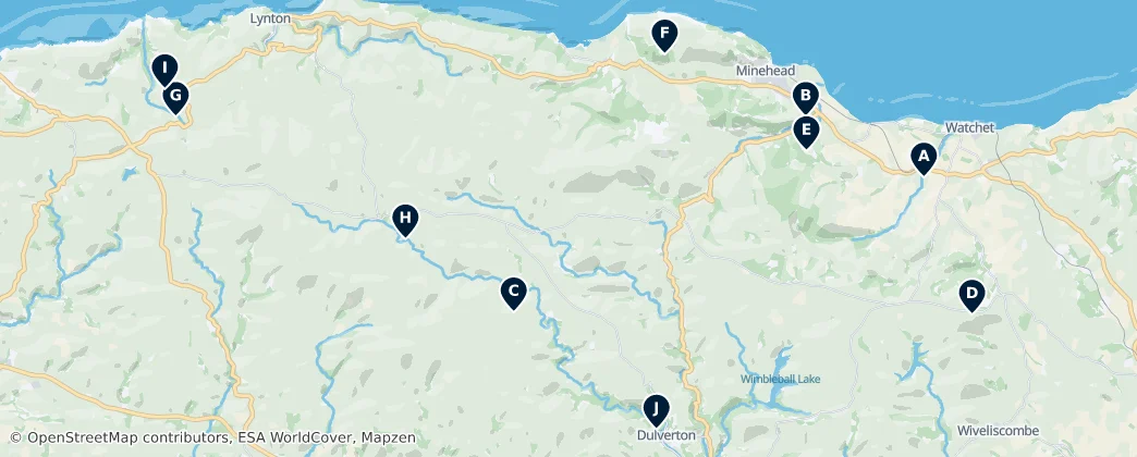 Map of Ancient Sites & Ruins