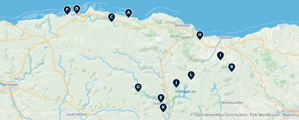 Map of Historic Churches & Chapels