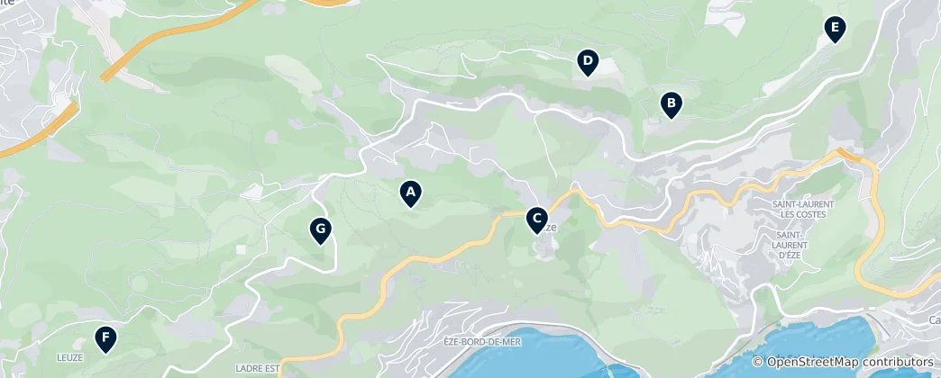 Map of Panoramic Viewpoints