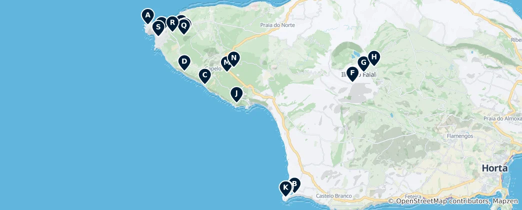 Map of Volcanic Views & Nature Reserve