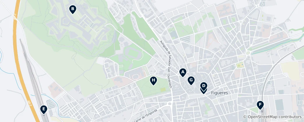 Mappa di Da Non Perdere a Figueres