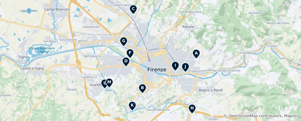 Map of Florence Sports & Fitness
