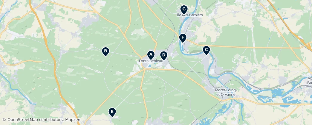 Map of Historic Places of Worship
