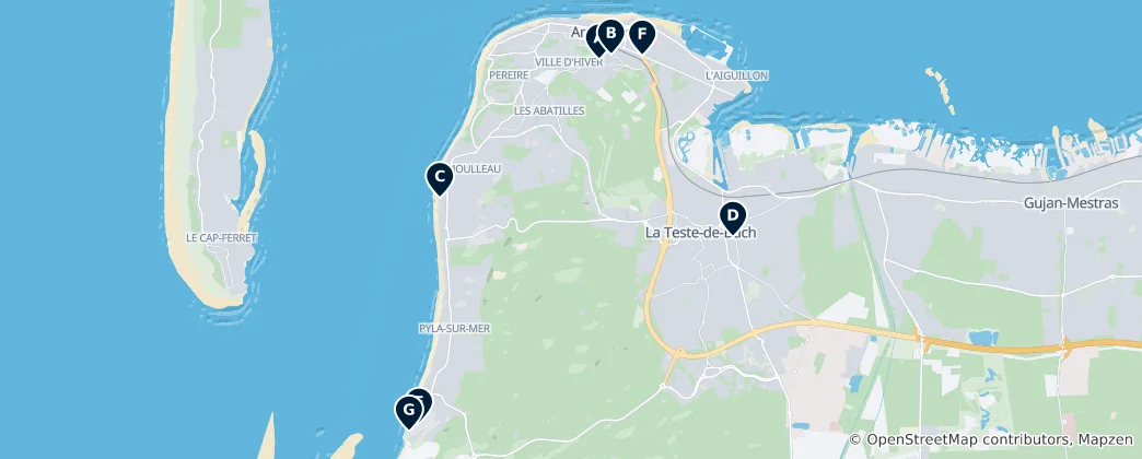 Mapa Regional Heritage Treasures