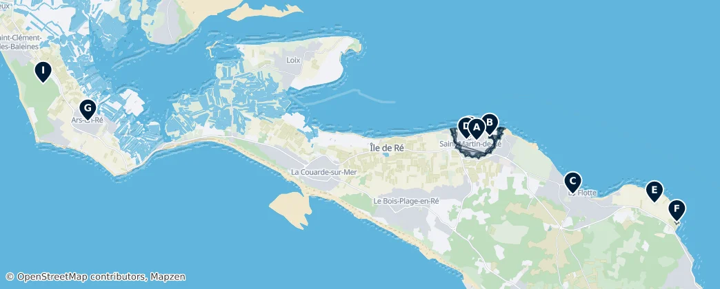 Regional Heritage Sites — Mapa