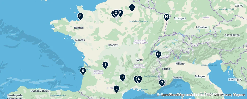 Map of France Essentials