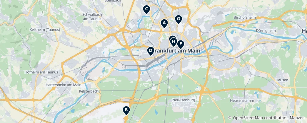 Map of Museums and Culture