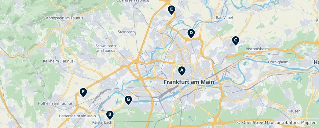 Map of Parks and Recreation