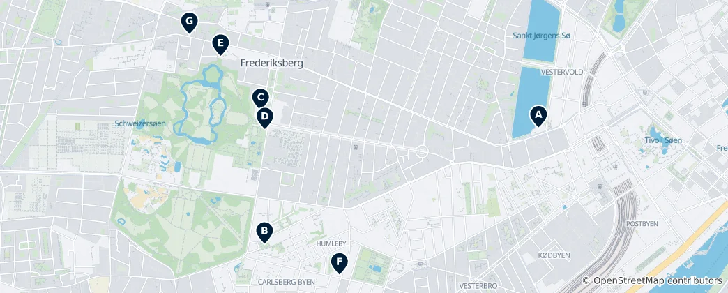 Carte de Museums & Galleries