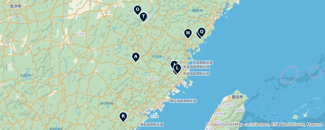 Mapa Mountain Vistas and Viewpoints