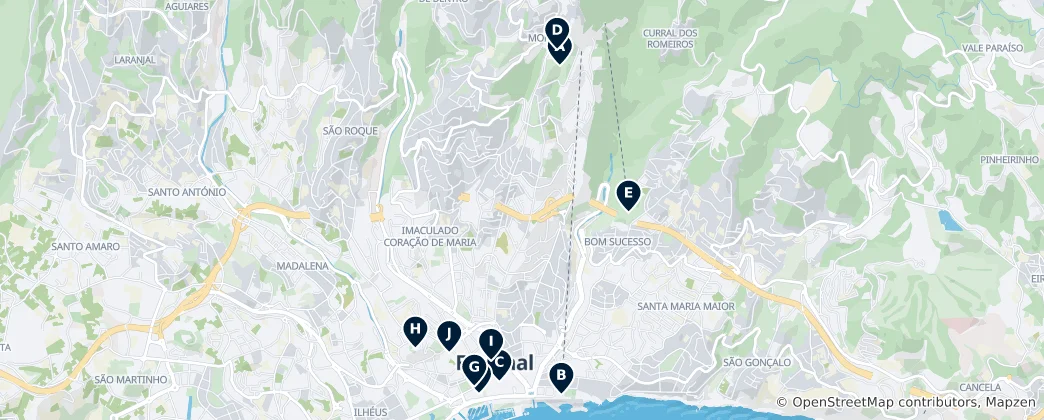 Mappa di Funchal's Absolute Essentials