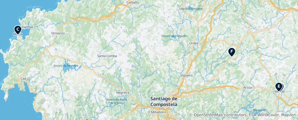Mappa di Authentic Regional Flavors