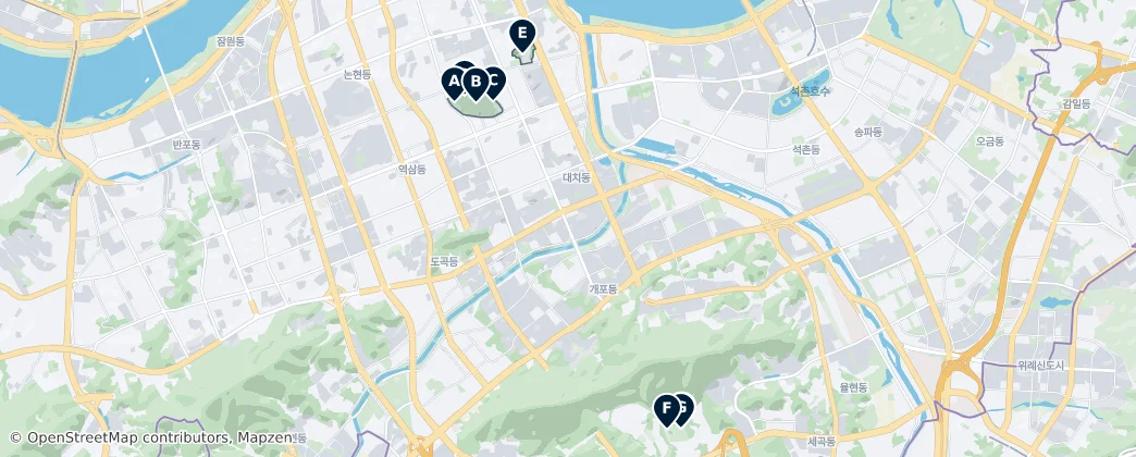 Hidden Cultural Gems — Mapa