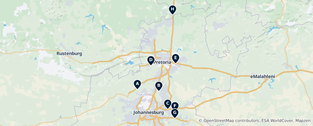 Mapa Entertainment & Leisure