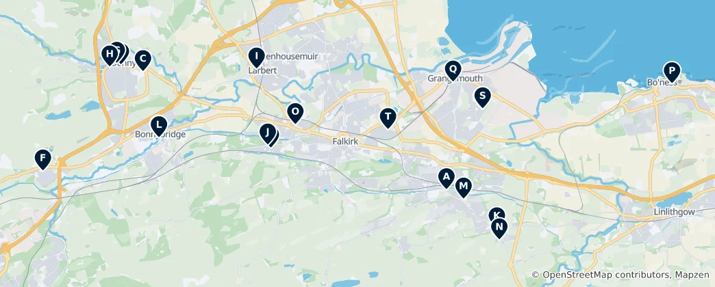 Mappa di Community Hubs and Social Support