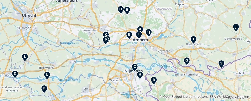 Carte de Museums & Art Galleries