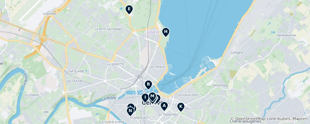 Map of Museums & Galleries