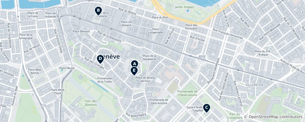 Mapa Sacred Sites & Historic Churches