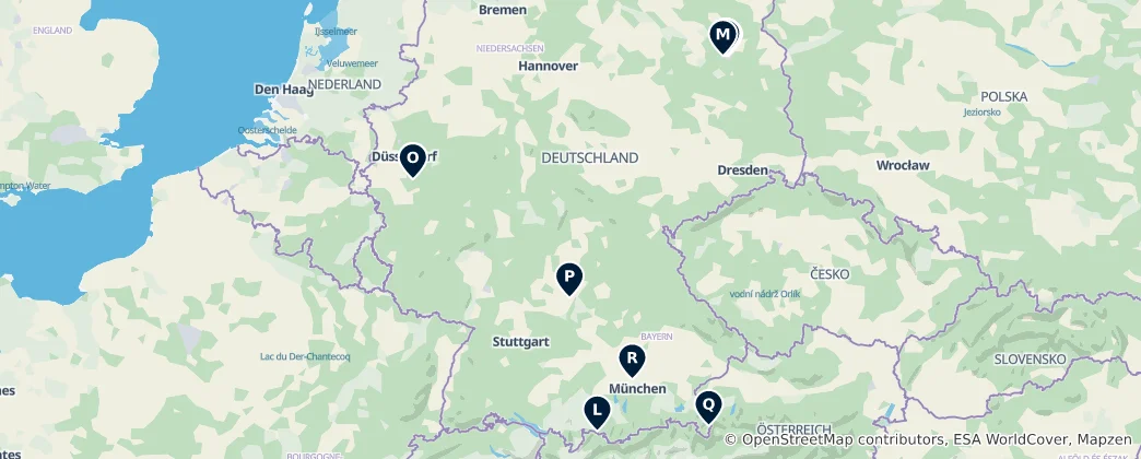 Map of Museums and Art Galleries