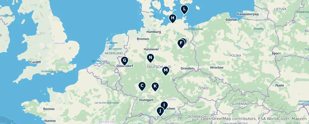 Map of Parks and Viewpoints