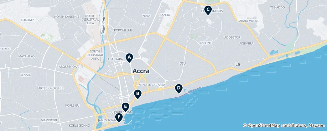 Mapa de Cultural Heritage Sites