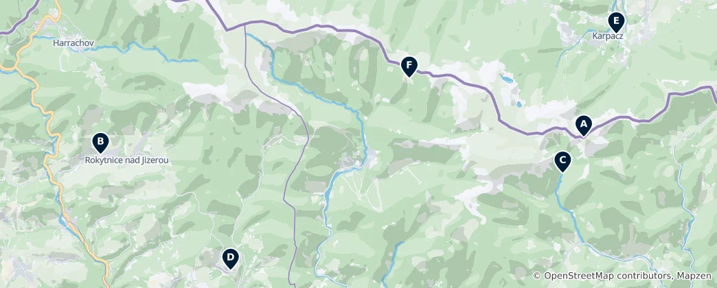 Map of Historic Churches & Chapels