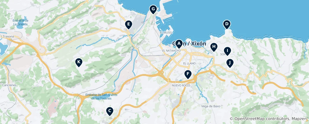 Mappa di Historic & Archaeological Sites