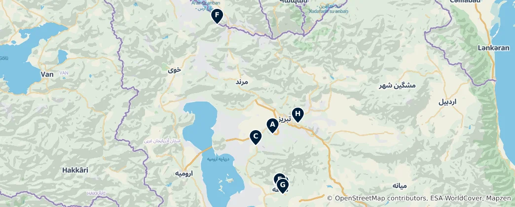 Térkép: Cultural & Academic Hubs